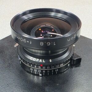Rodenstock Grandagon 90mm f/6.8 MC Lens Copal 0 Shutter Wide Angle Excellent